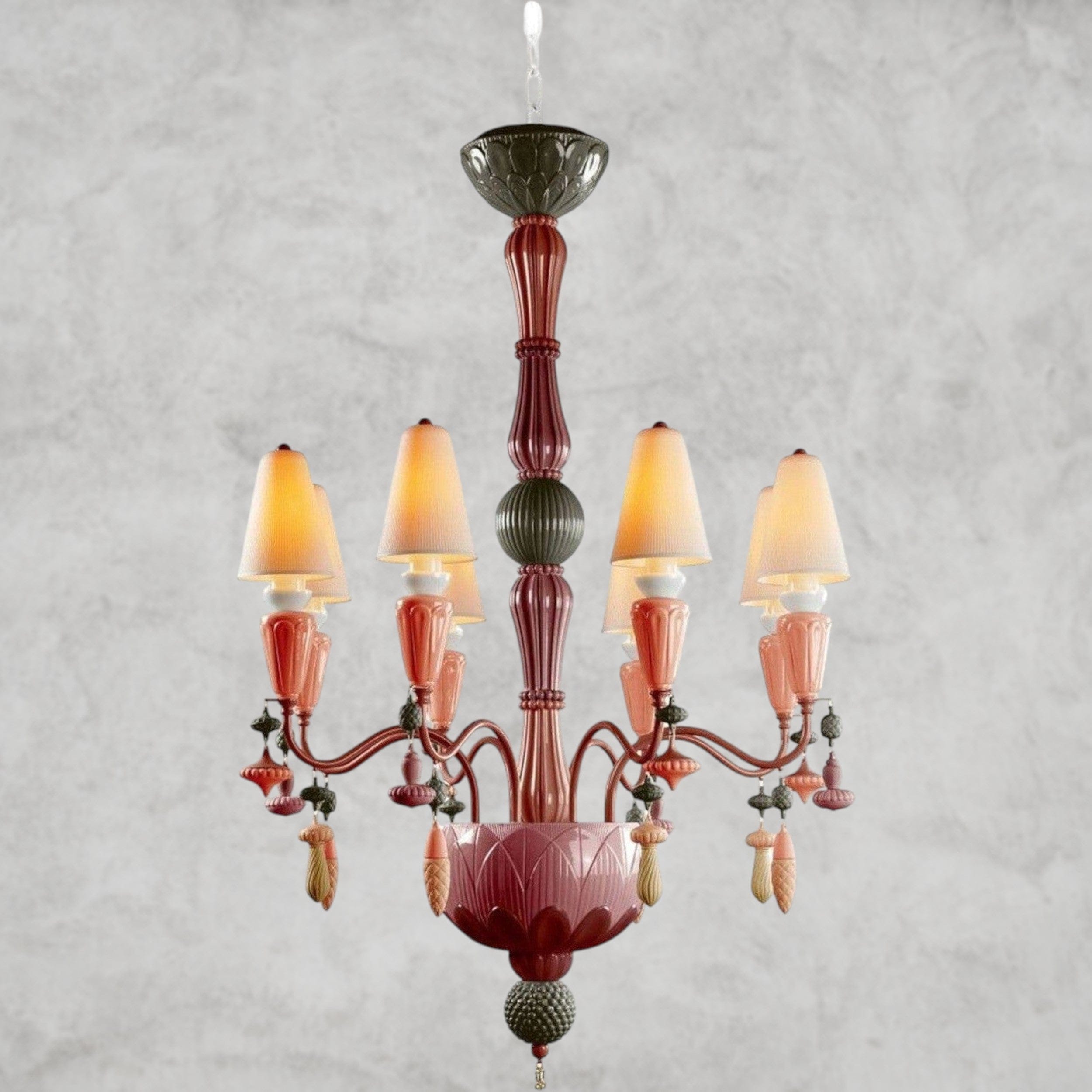 Vintage Nexora 8-Lights Chandelier