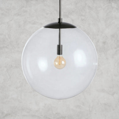 Wescott XL Globe Pendant with Rod