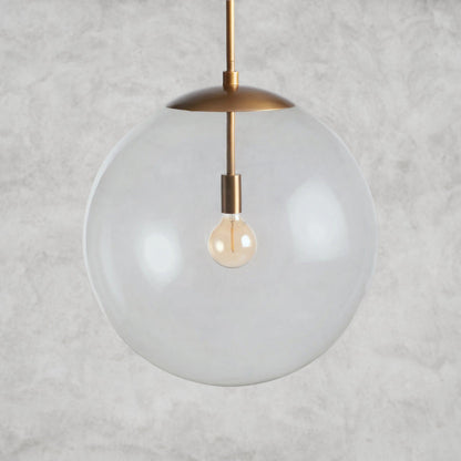 Wescott XL Globe Pendant with Rod