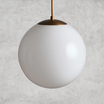 Wescott XL Globe Pendant with Rod